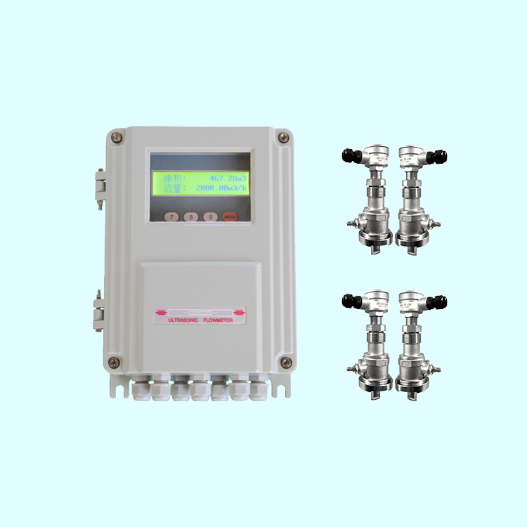 雙聲道壁掛式超聲波流量計插入式