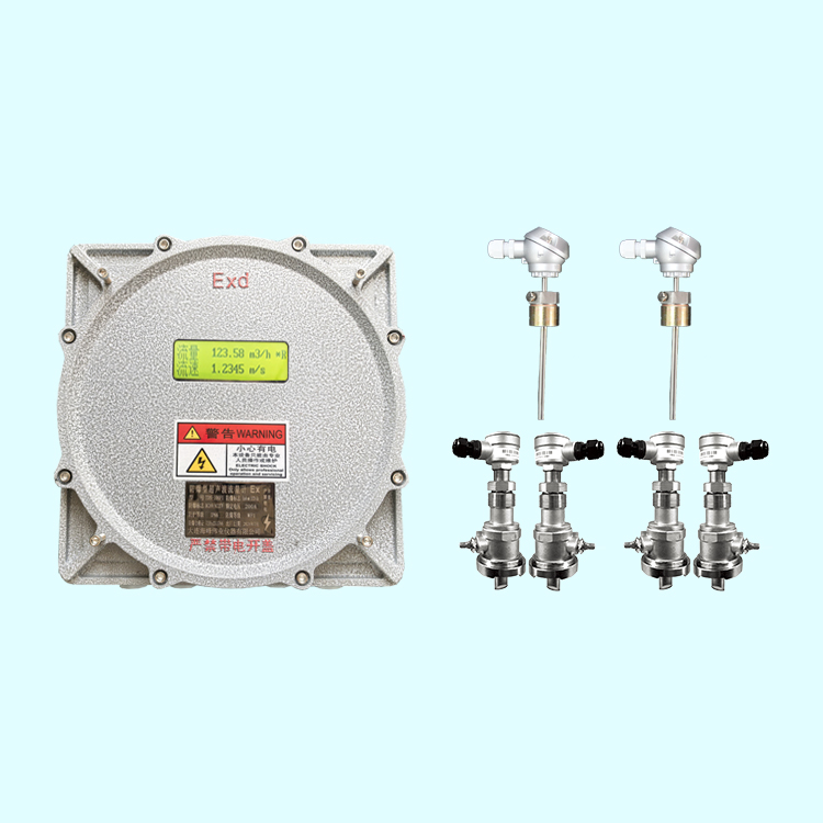 雙聲道防爆式CT6超聲波熱量表插入式